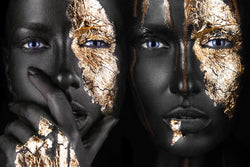 Exklusiv - Modell - Double Faces Gold - Verschiedene Größen